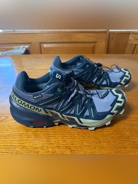 Salomon Black Gray Trail Running Shoes